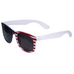 Patriotic Sunglasses - White