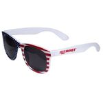 Patriotic Sunglasses - White