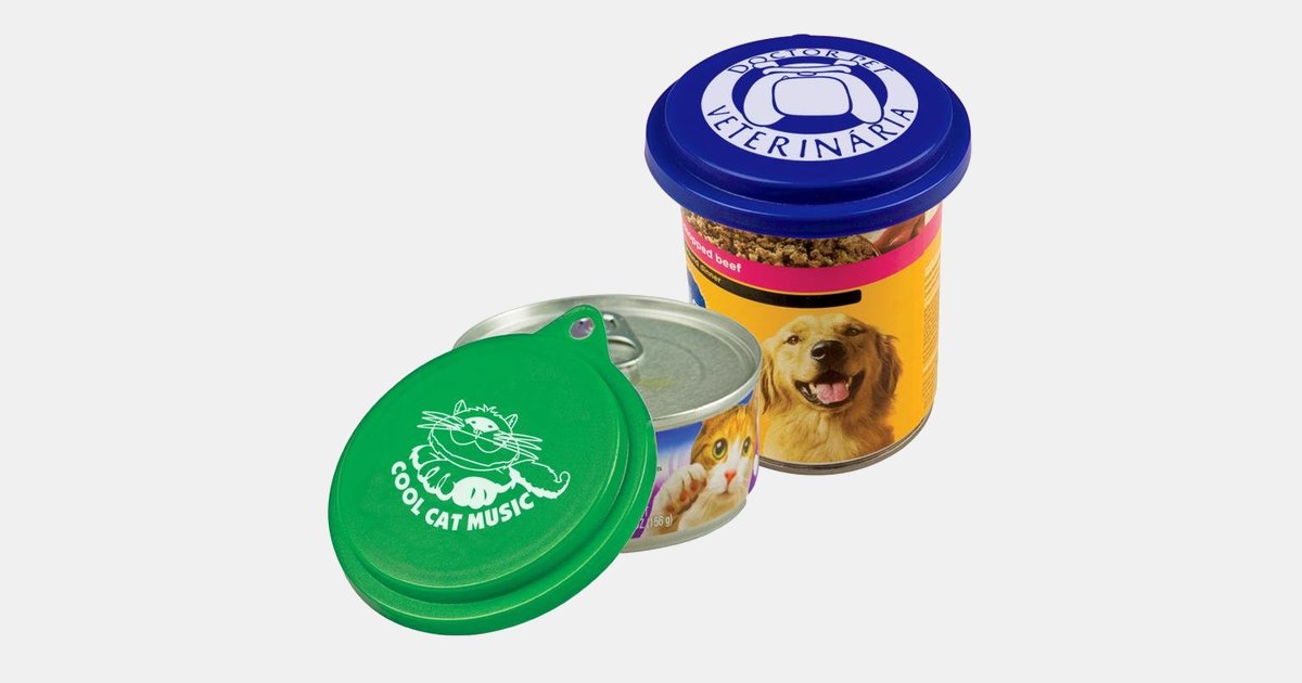 Pet Food Can Lids with your logo