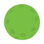 Pickle Ball Stress Ball - Lime Green