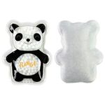 Plush Panda Aqua Pearls™ Hot/Cold Pack - Medium Black/white