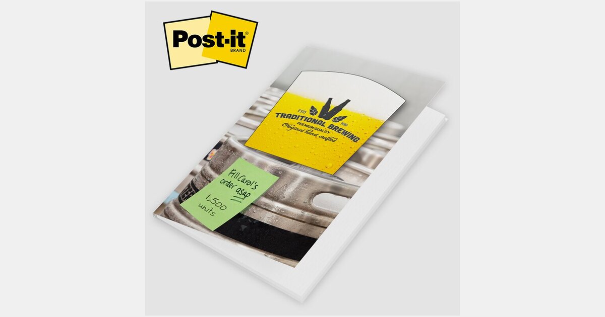Postit (R) Extreme XL Notes with Cover with your logo