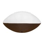 Premium 10" Signature Football Matte Mid-Size Synthetic Leather - Brown-white