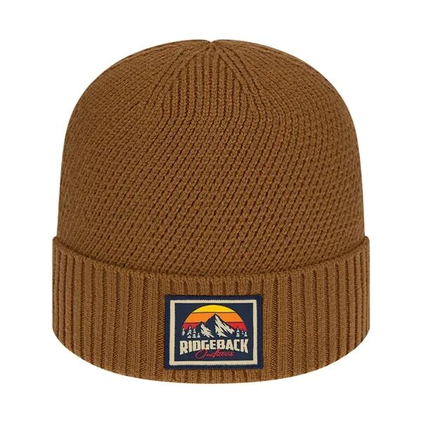 Main Product Image for Custom Embroidered Recycled Knit Cap with Cuff