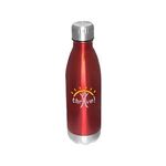 Prime Line 17oz Vacuum Insulated Bottle - Red