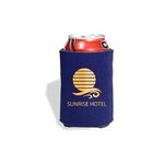 Prime Line Folding Can Cooler Sleeve - Navy Blue