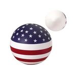 Prime Line Stars and Stripes Patriotic Round Stress Ball -  