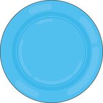 Printed Frisbee Flyer - Light Blue