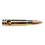 Promotional 50 Caliber Bullet Bottle Opener - Gold