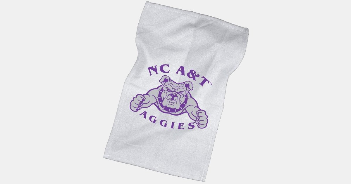 Rally Towels White 18" with your logo