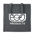 Recycled Poly Cotton Tote Bag - Dark Grey