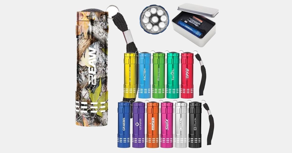 Custom Printed Renegade Aluminum Flashlight with your logo ...
