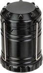 Retro Pop Up Rechargeable COB Lantern - Medium Black