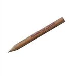 Buy Custom Imprinted Round Natural Finish Golf Pencils