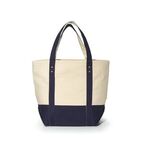 Seaside Zippered Cotton Tote -  