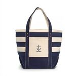 Seaside Zippered Cotton Tote -  