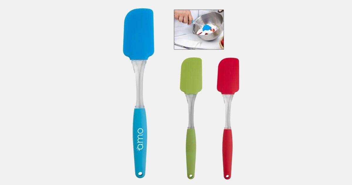 Custom Printed Silicone Spatula with your logo | ImprintLogo.com