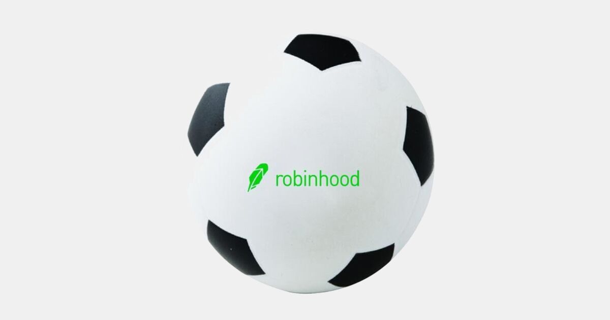 Soccer Ball Stress Reliever with your logo