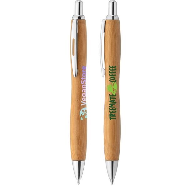 Main Product Image for Sophisticate Bamboo Pen with Chrome Trim - ColorJet