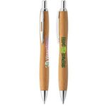 Buy Sophisticate Bamboo Pen with Chrome Trim - ColorJet