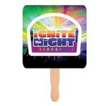 Buy Custom Imprinted Square Shape Hand Fan, Full Color