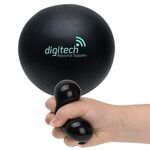 Squeeze & POP Stress Ball - Medium Black