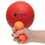 Squeeze & POP Stress Ball - Medium Red