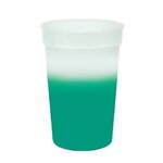 Stadium Cup Color Changing Mood Cup 17 oz - Frosted to Green