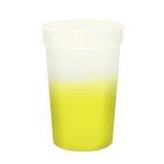 Stadium Cup Color Changing Mood Cup 17 oz - Frosted to Yellow