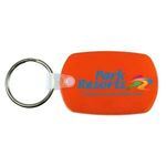 Standard Key Fob, Full Color Digital - Orange