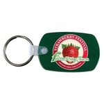 Standard Key Fob, Full Color Digital - Translucent Green