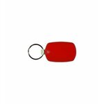 Standard Key Fob, Full Color Digital - Translucent Red