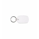 Standard Key Fob, Full Color Digital - White