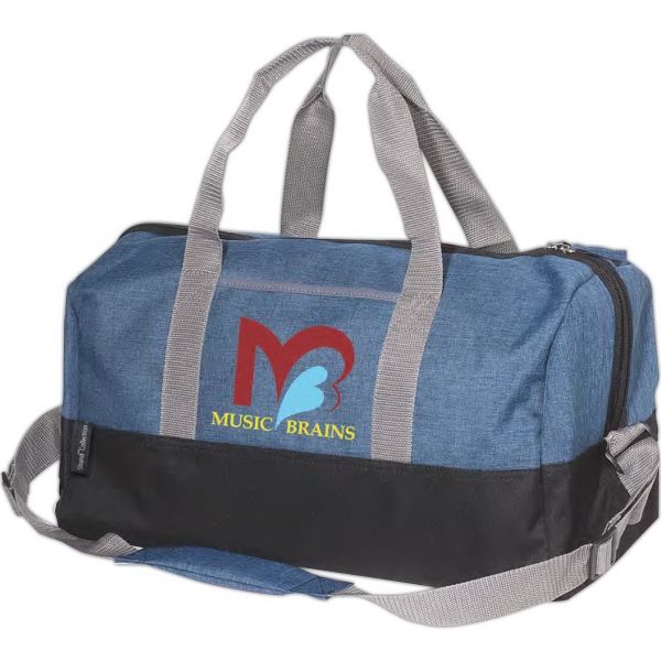 Main Product Image for Imprinted Strand  (TM) Snow Canvas Duffel Bag