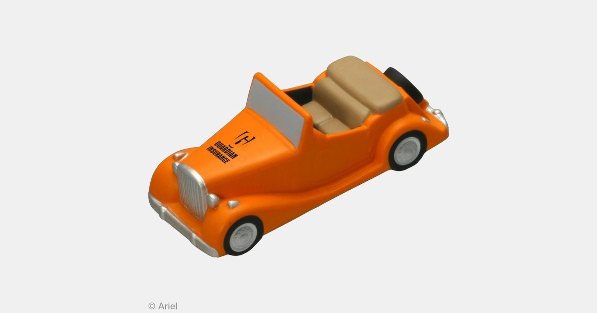 car shaped stress ball