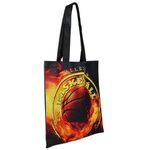 Sublimated Non-Woven Value Tote - Black