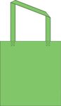 Sublimated Non-Woven Value Tote - Lime