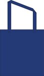 Sublimated Non-Woven Value Tote - Navy Blue