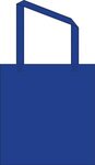 Sublimated Non-Woven Value Tote - Royal Blue