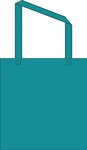 Sublimated Non-Woven Value Tote - Teal