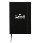 Suede Fabric Journal - Black