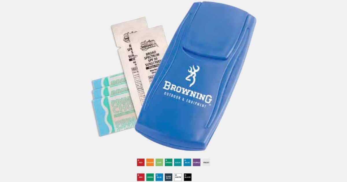 Custom Printed Sun Care Kit (TM) with your logo | ImprintLogo.com
