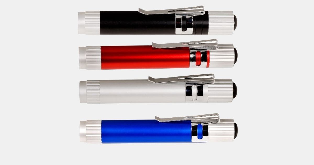 Imprinted Super Bright Pocket Torch with your logo | ImprintLogo.com