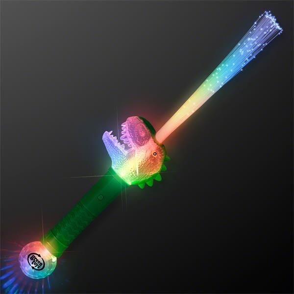 Main Product Image for Custom Printed T-Rex Dinosaur Light Wand