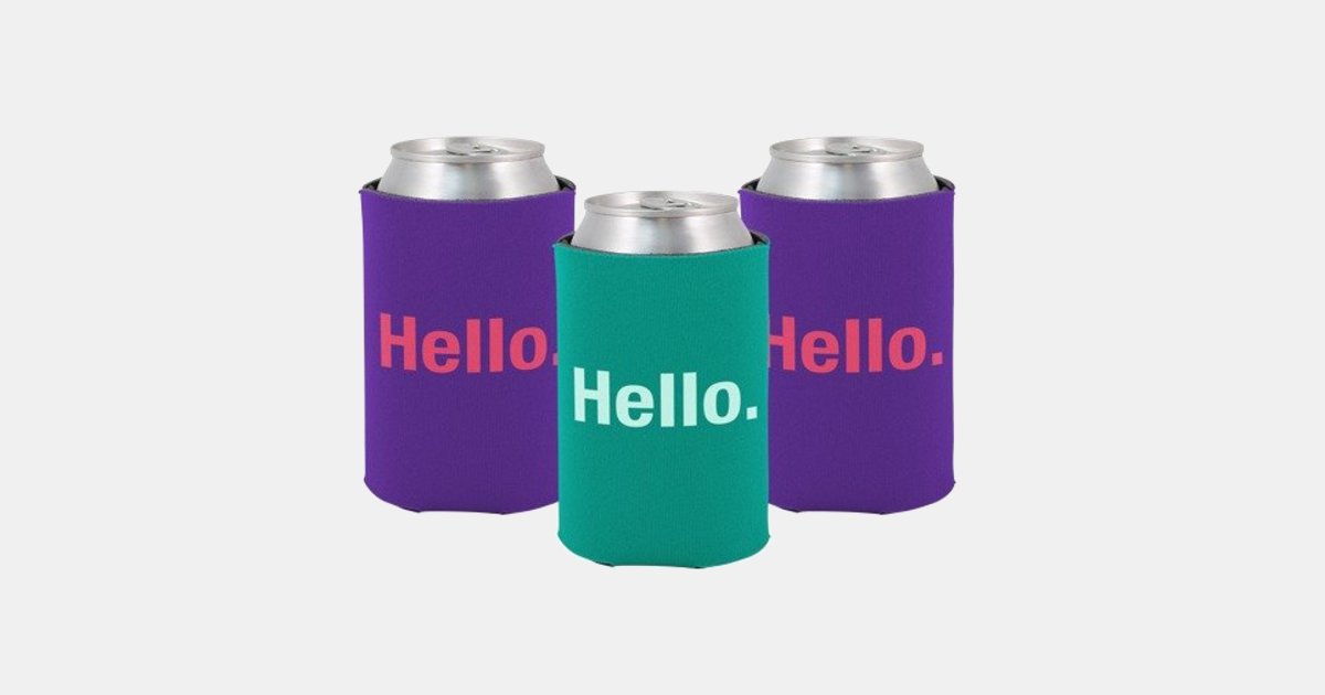 Drink Holder - Koozie - Best Coolie - 1/8 Thick High Density Foam -  Customizable