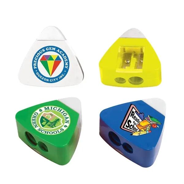 Main Product Image for Custom Imprinted The Triad Eraser & Sharpeners, Full Color