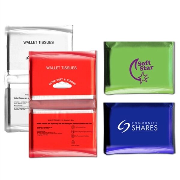 Main Product Image for Custom Imprinted Tissue Pack