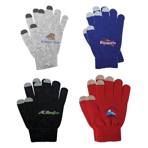 Main Product Image for Custom Imprinted Touch Screen Gloves, Full Color Digital