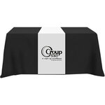 Trade Show Table Runners Screen Printed Poly/Cotton Twill -  