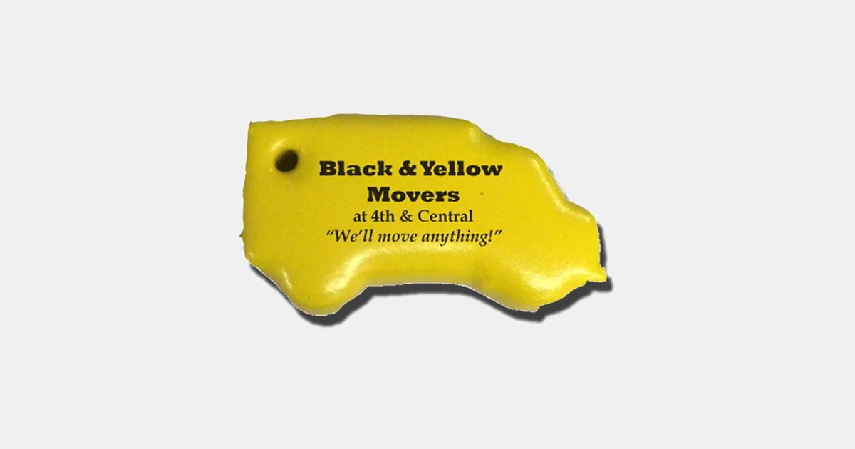 Truck Key Float Key Chain USA Made with your logo | ImprintLogo.com